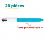 Bleu foncé 20 pièces