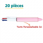 Rose clair 20 pièces