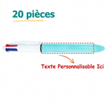 Bleu clair 20 pièces