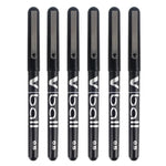 6 pièces noires
