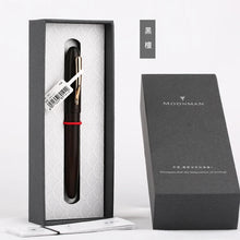 Finition en bois naturel du stylo plume MAJOHN M6
