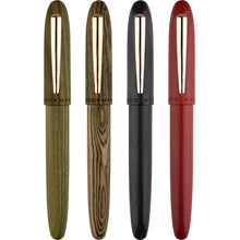 MAJOHN M6 en bois naturel – vue du stylo plume
