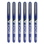 6 pièces bleues