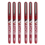 6 pièces rouges