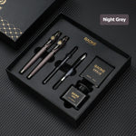 Coffret duo avec pointe calligraphie – Gris