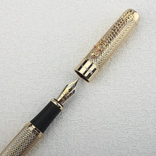 Stylo plume Dragon Doré - Capuchon rétractable ajustement précis