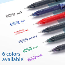 Lot de stylos gel BAOKE, six couleurs, pointe fine 0,5 mm, visuel 3