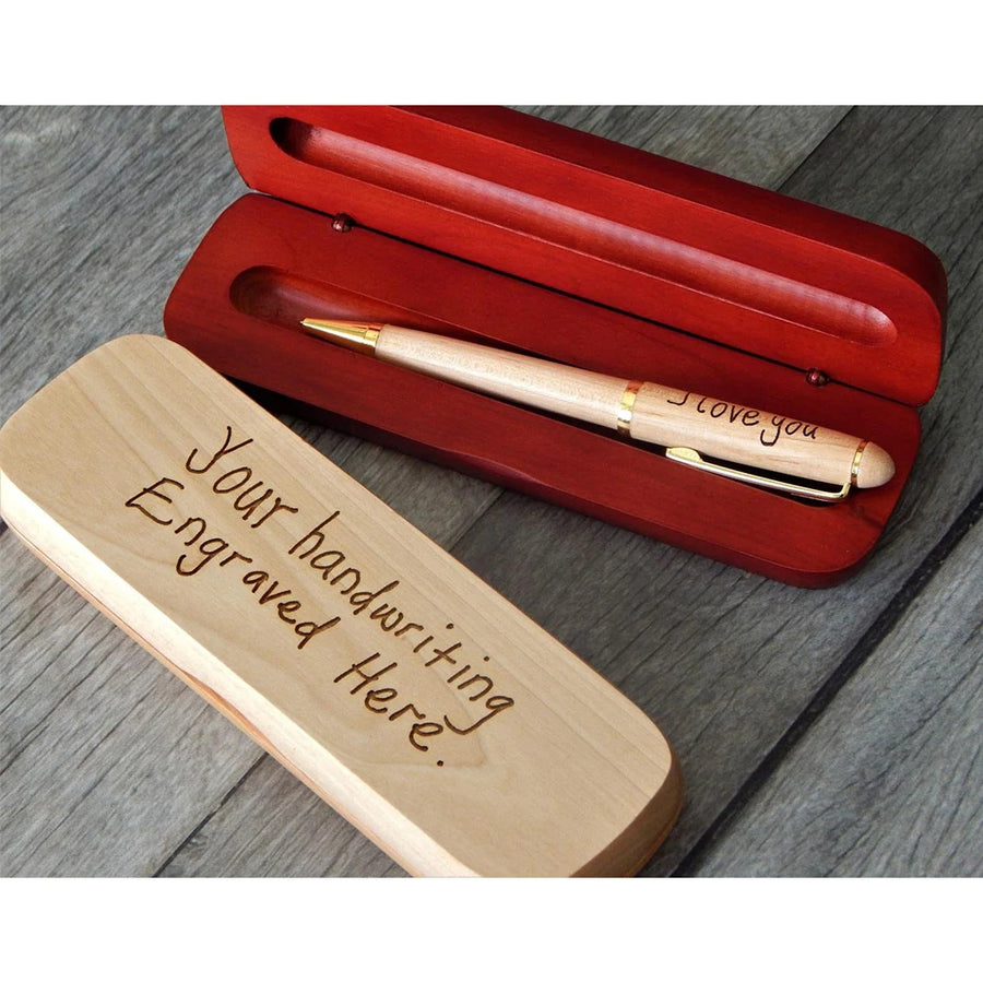 Coffret stylo bois personnalisé