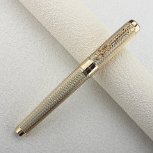 Stylo plume Dragon Doré - Corps métal finition dorée robuste