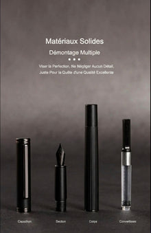 Stylo plume rouge