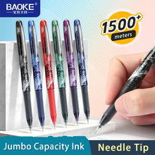 Lot de stylos gel BAOKE, six couleurs, pointe fine 0,5 mm, visuel 6