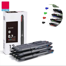 Stylo 4 couleurs noir - vue détaillée du stylo