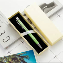 Stylo cristal personnalisé jaune