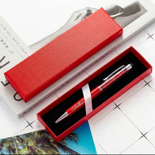 Stylo cristal personnalisé rouge