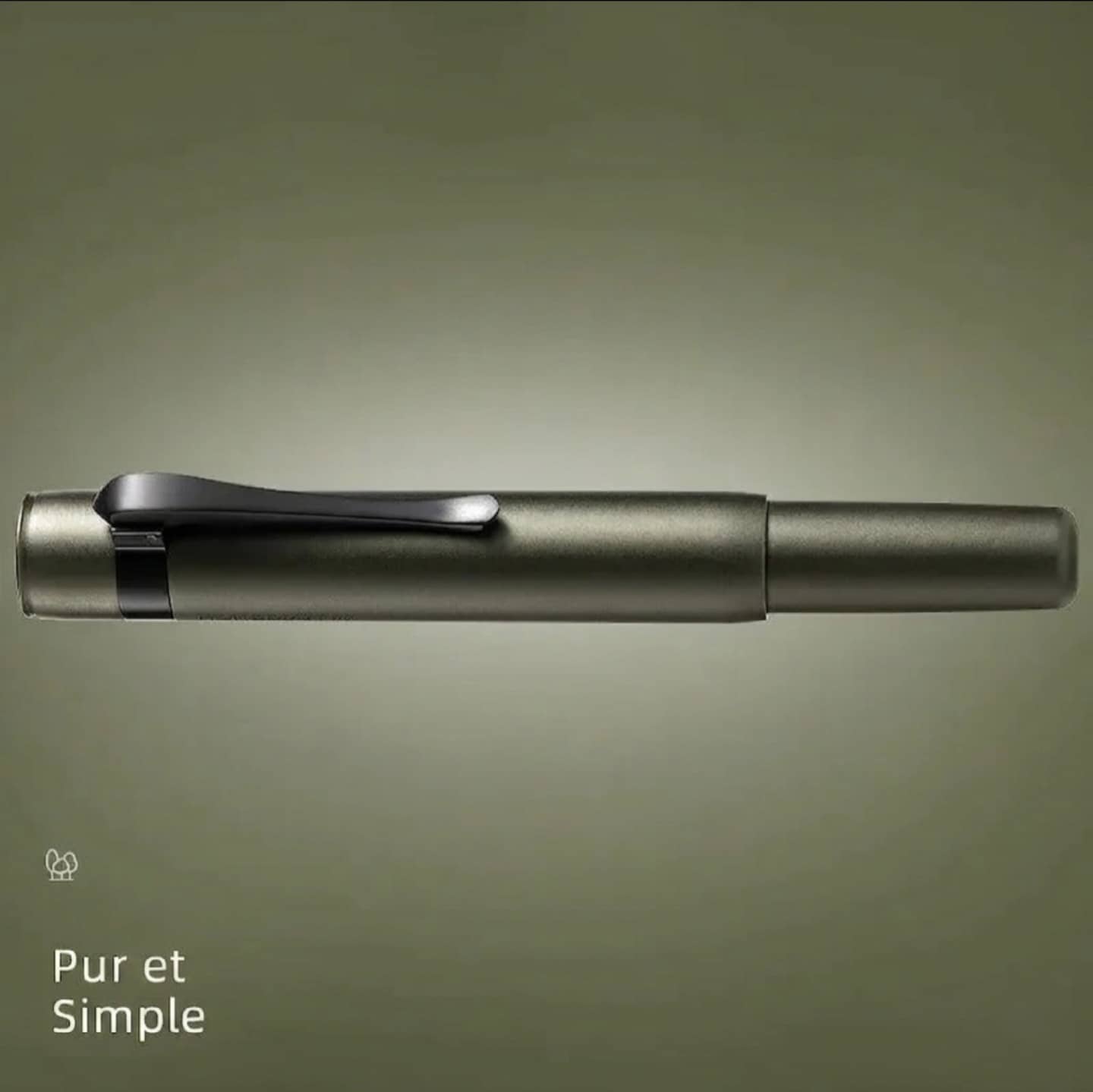 Stylo plume enfant vert