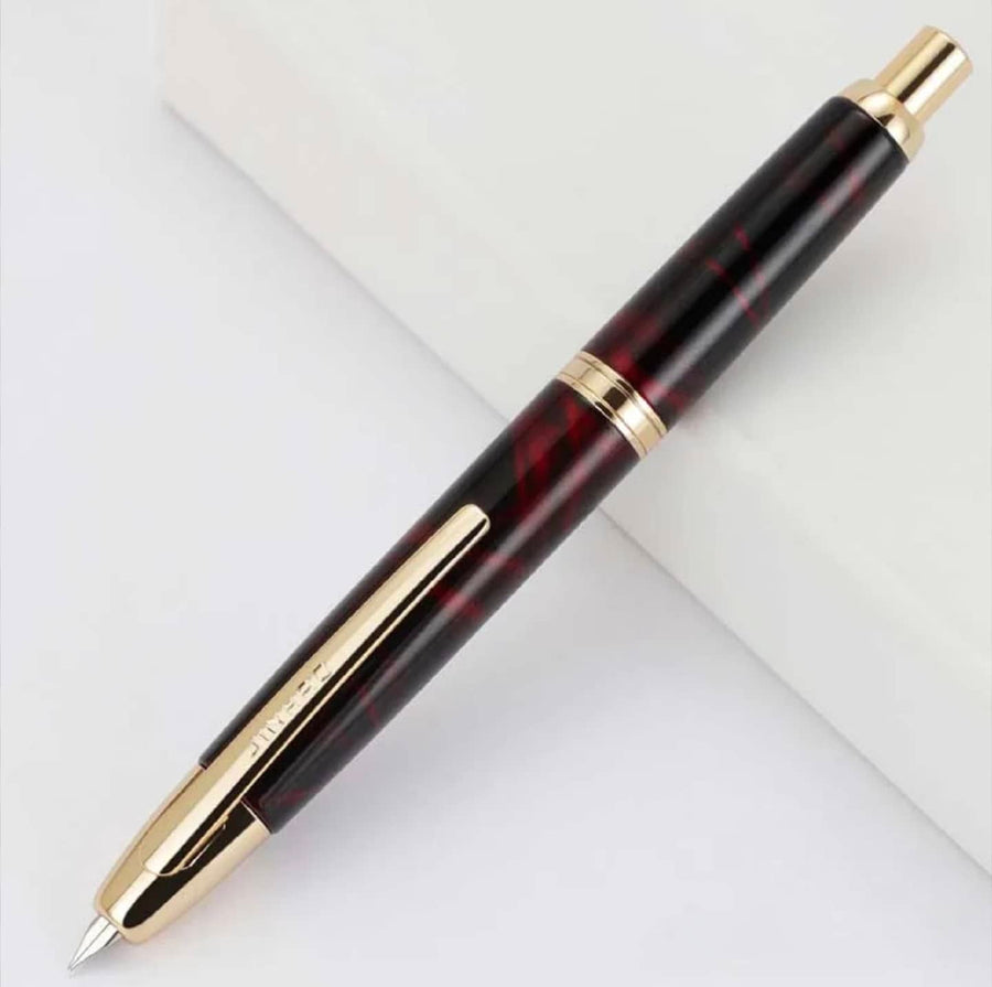 Stylo plume rétractable sans capuchon