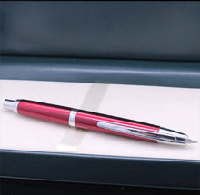 Stylo plume rétractable rouge - Couleur vive
