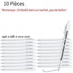 Blanc 10 pièces
