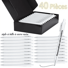 Parure de stylos personnalisée - détail des stylos