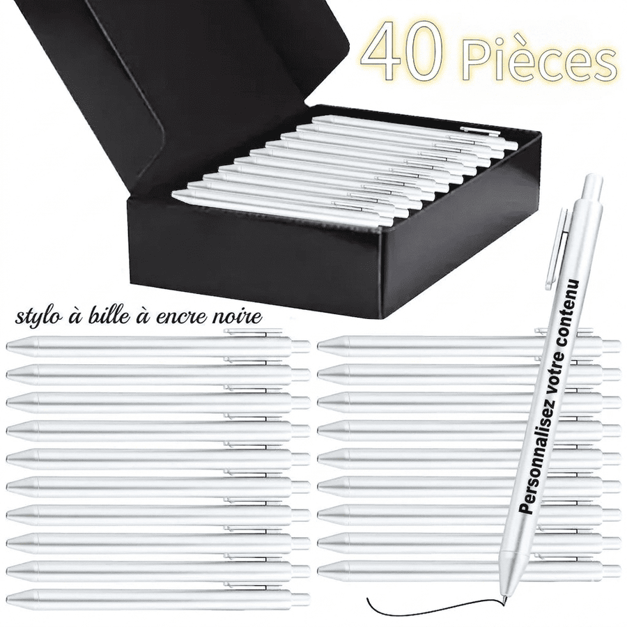 Parure de stylos personnalisée
