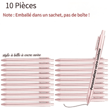 Parure de stylos personnalisée - vue des modèles