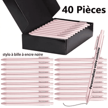 Parure de stylos personnalisée - modèles et couleurs disponibles